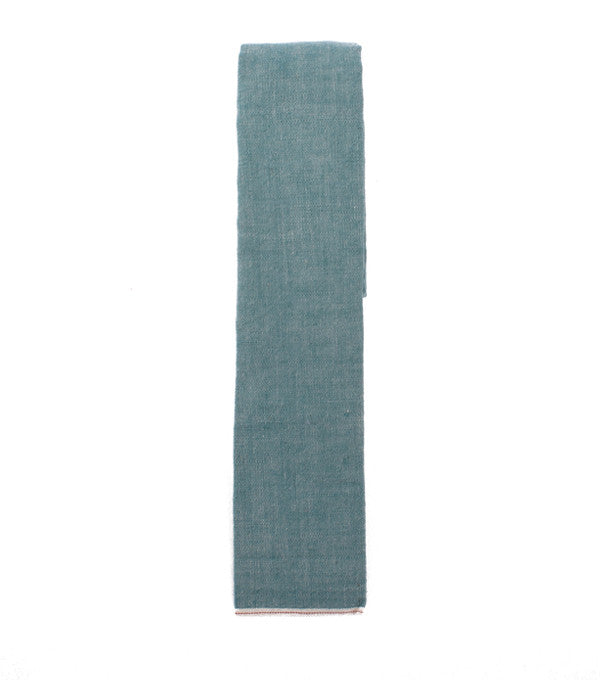 Teal Chambray Tie