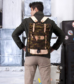 Roll Down Backpack in Camo